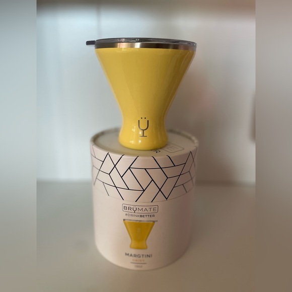 BrüMate Daisy Yellow Margtini 10oz Drinkware Tumbler - Picture 2 of 2